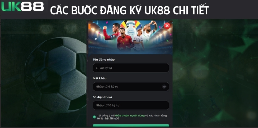 3 bước đăng ký và điền thông tin quan trọng