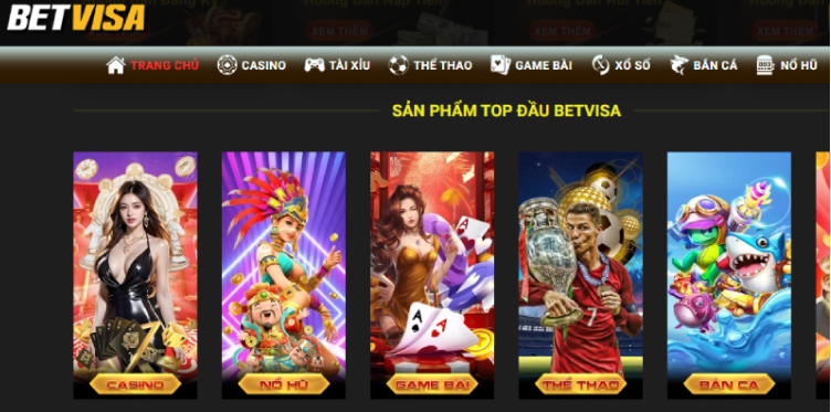 Kho trò chơi cực khủng tại nhà cái trực tuyến.